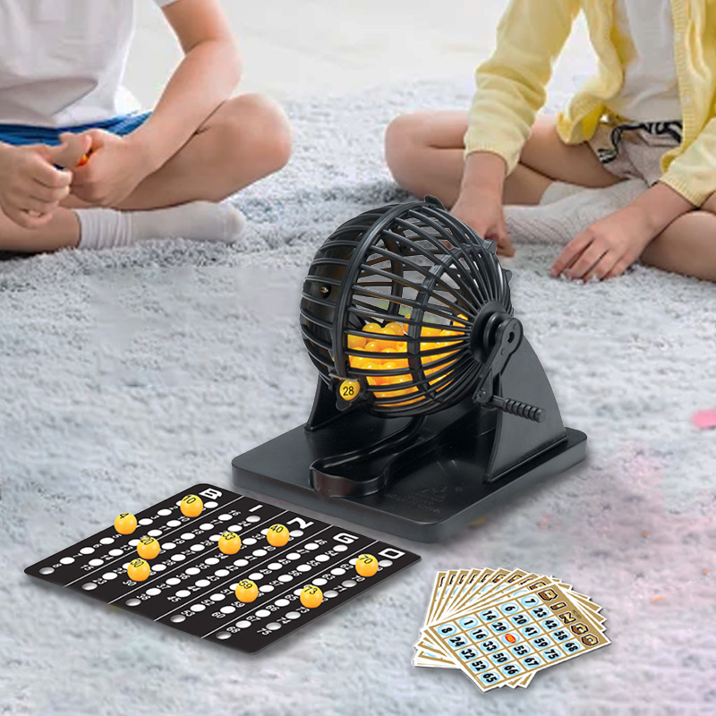 Board Game Arena - บิงโกเครื่องจับสลากกรง Sweepstakes สําหรับครอบครัวขนาดใหญ่ Party Travel Holiday