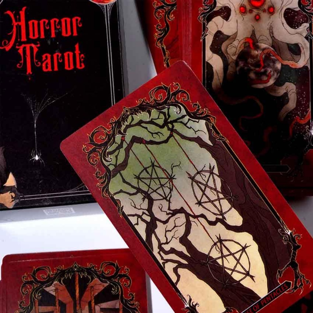 Board Game Horror - เกมไพ่ทาโรต์สยองขวัญขนาด10.3*6ซม.