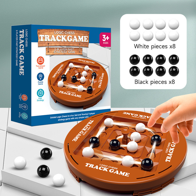 Board Game Family - เกมหมากรุกสนุกตารางด้านบน Orbital Logic หมากรุกเกม TRACK Logic