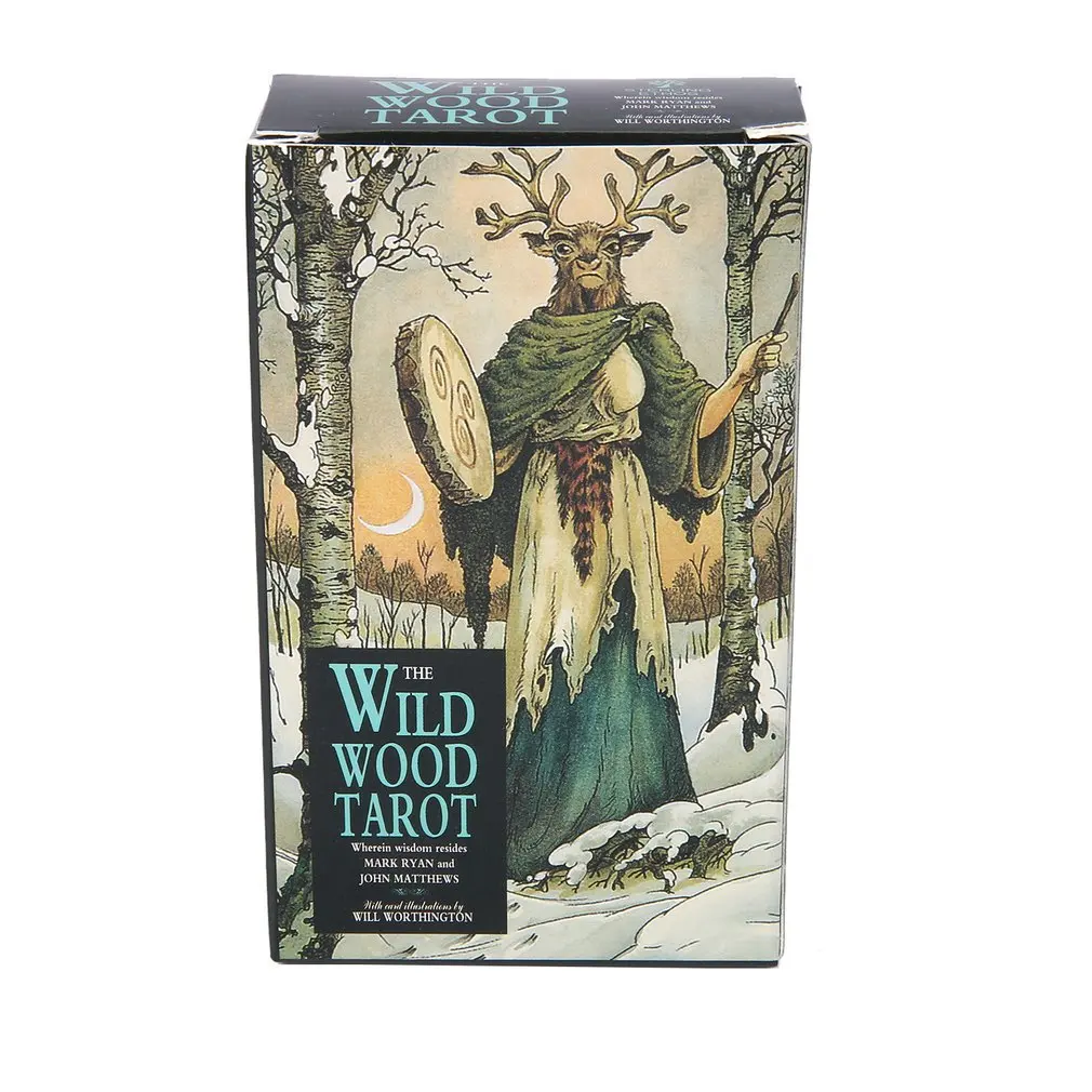 Board Game Horror - ไพ่ทาโรต์ไม้ป่า 78 Oracle English Visions Divination