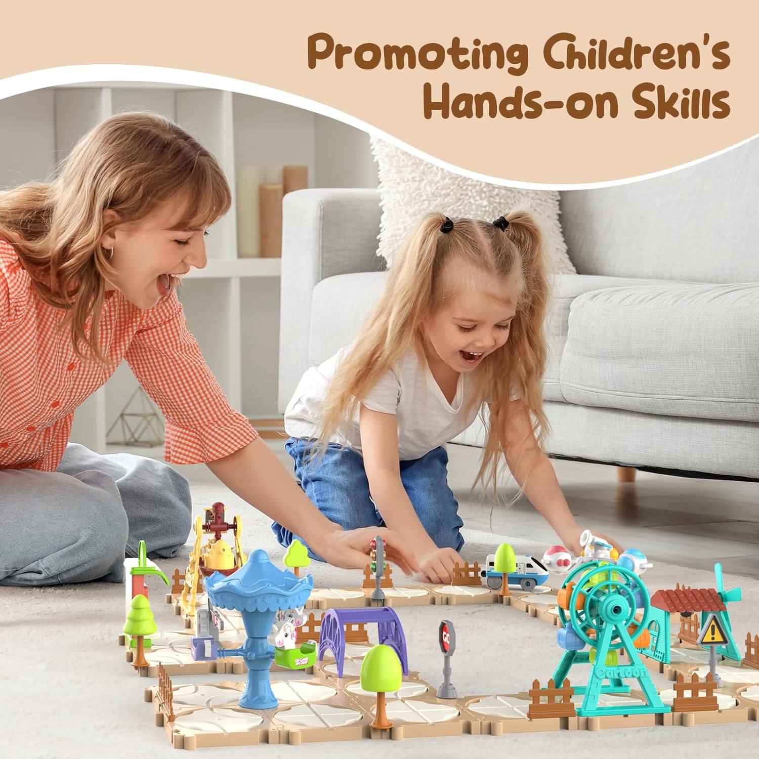 ชุดรถรางปริศนา DIY ประกอบเอง ฉ - Board Game For Kids บทวิจารณ์และราคา