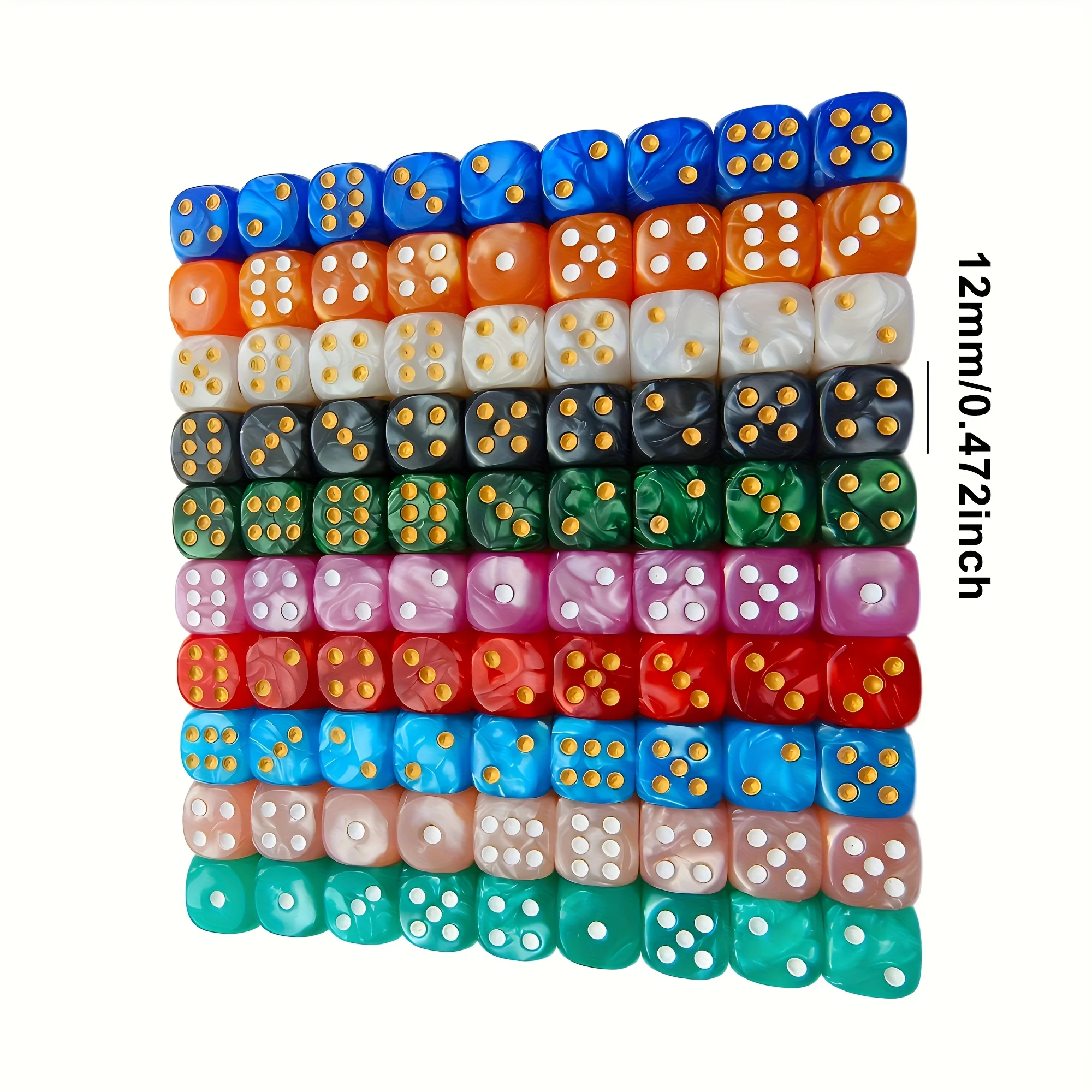 ลูกเต๋าอะคริลิก 6 ด้าน ขนาด 12 - Board Game Arena บทวิจารณ์และราคา