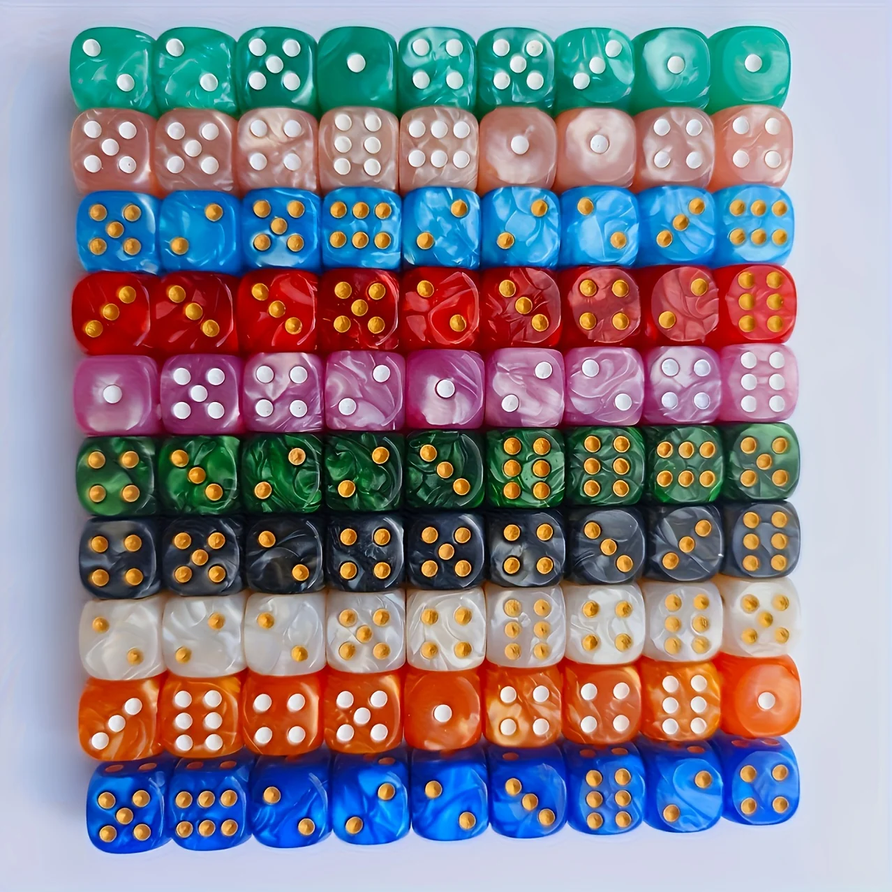 ลูกเต๋าอะคริลิก 6 ด้าน ขนาด 12 - Board Game Arena บทวิจารณ์และราคา