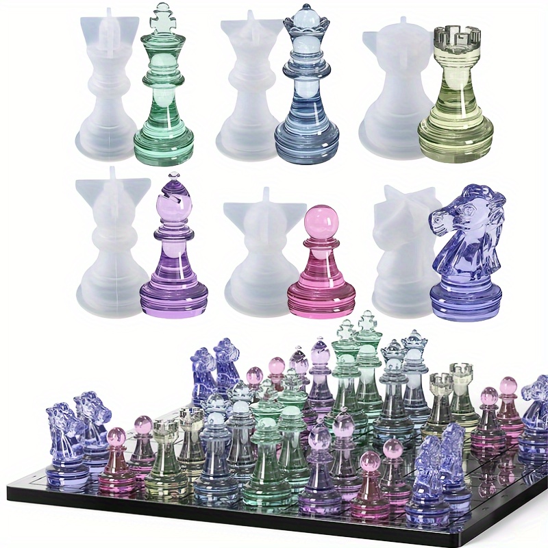 ชุดหมากรุก 23 ชิ้นพร้อมแม่พิมพ - Board Game Diy บทวิจารณ์และราคา