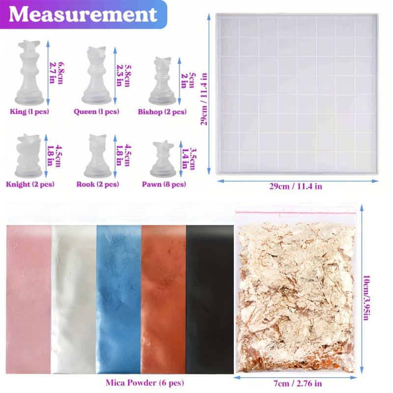 ชุดหมากรุก 23 ชิ้นพร้อมแม่พิมพ - Board Game Diy บทวิจารณ์และราคา