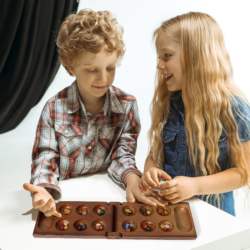 ชุดเกมหมากรุกแมนคาลาแบบโบราณจา - Board Game Family บทวิจารณ์และราคา