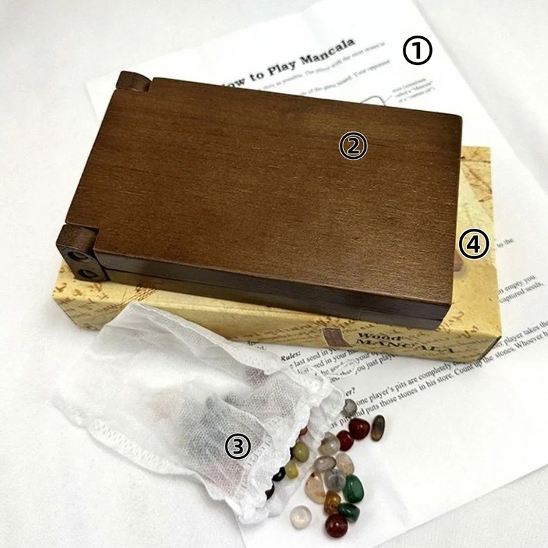 ชุดเกมหมากรุกแมนคาลาแบบโบราณจา - Board Game Family บทวิจารณ์และราคา