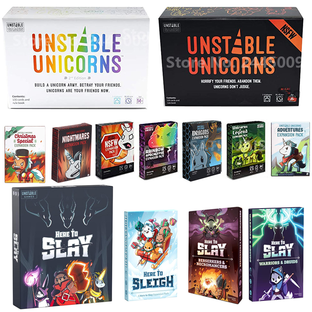 เกมไพ่ยูนิคอร์นคริสต์มาสแบบพิเ - Board Game Zombies บทวิจารณ์และราคา