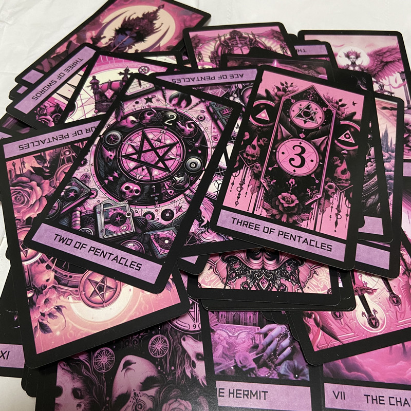 ไพ่ทาโรต์กอธิคสีชมพู 78 ใบ ภาษ - Board Game Horror บทวิจารณ์และราคา