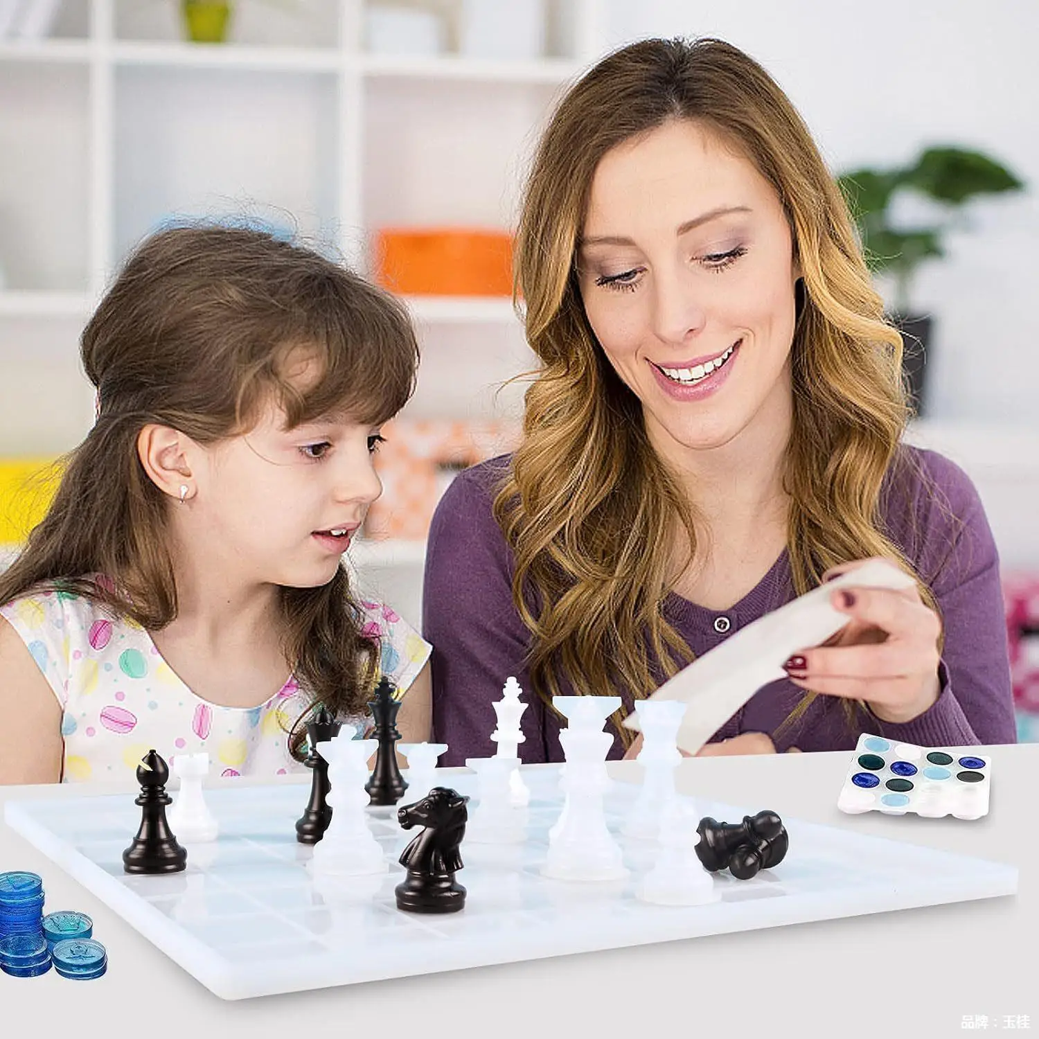 แม่พิมพ์ซิลิโคนหมากรุกคุณภาพสู - Board Game Diy บทวิจารณ์และราคา