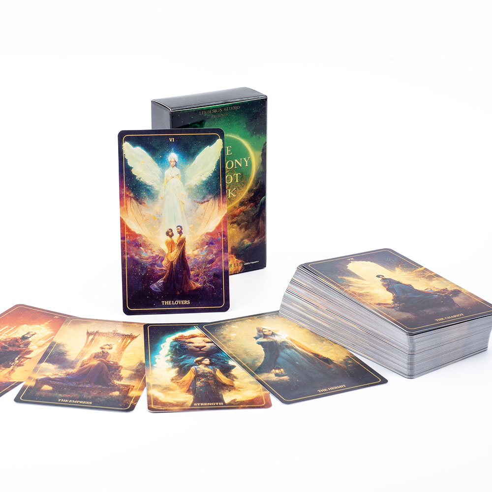 ชุดไพ่ฮาร์โมนี 78 ใบ ไพ่ภาษาอั - Board Game Harmonies บทวิจารณ์และราคา
