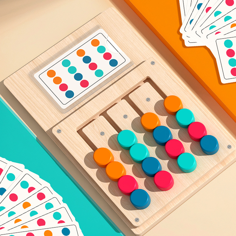 กระดานการเรียนรู้การจับคู่สีแล - Board Game For Kids บทวิจารณ์และราคา